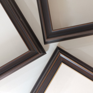 Moulure en bois massif 93455, 34x55mm, largeur de rainure 6mm, style moderne, bande décorative intérieure - Product Image 3