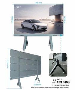 จอแสดงผล LED HD สำหรับการประชุม ขายส่งจากโรงงาน ทนทาน ใช้งานได้กับทีวีแบบสัมผัส สำหรับการประชุมวิดีโออัจฉริยะ - Product Image 3