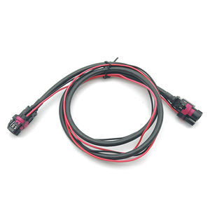 Decar 535 4 + 2 PIN A Code FAKRA HSD หญิงไปยังหญิงความเร็วสูงการส่งข้อมูลความเร็วสูงสาย LVDS - Product Image 1