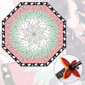 <span class=keywords><strong>Parapluie</strong></span> <span class=keywords><strong>Katana</strong></span> <span class=keywords><strong>Demon</strong></span> Sword 97CM 8 baleines, revêtement noir, <span class=keywords><strong>parapluie</strong></span> épée de samouraï droite, double usage soleil/pluie, pour cosplay - Product Image 6