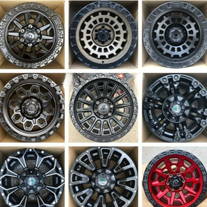 ล้ออัลลอยด์อะลูมิเนียมปลอมแบบใหม่สำหรับรถออฟโรด สีไฮเปอร์แบล็ค สำหรับมิตซูบิชิ <span class=keywords><strong>ปา</strong></span><span class=keywords><strong>เจ</strong></span>โร V73/ชีตาห์/เกรทวอลล์ แทงค์ BAIC BJ40/ฮาวาล - Product Image 6