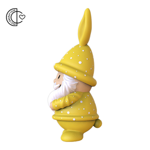 Vente en gros d'usine, gnome de jardin en résine personnalisé, décoration intérieure et extérieure en résine, OEM, petits gnomes en polyrésine, figurine - Product Image 5