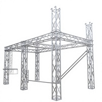 Structure de treillis en alliage d'aluminium 290*290 MM, système de treillis de scène facile à installer