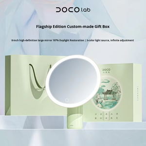 Miroir de Maquillage de Bureau Intelligent <span class=keywords><strong>DOCO</strong></span> avec Éclairage LED et Lumière d'Appoint - Miroir Lumineux pour la Beauté et le Maquillage DM001 - Product Image 1