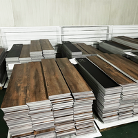 Losetas de Plástico Impermeables LVP de 5 mm, Losetas de Vinilo con Aspecto de Madera, Piso de PVC con Sistema de Clic, Piso de Madera SPC, Piso LVT Impermeable