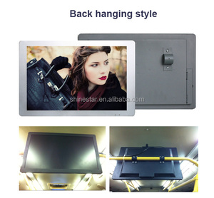 15.6 inch huấn luyện viên xe buýt xe <span class=keywords><strong>LCD</strong></span> LED lật xuống màn hình cho phương tiện truyền thông QUẢNG CÁO hiển thị - Product Image 6