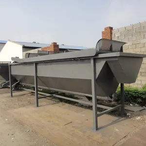 Agriculture Plastic Film Recycling Line Washing 9 meters wide water tank for plastics recycling Floating washing tank