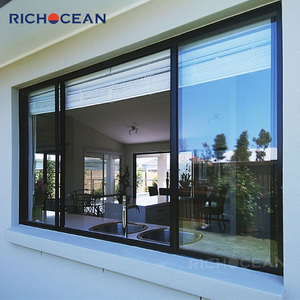 Ventanas Corredizas de Aluminio con Doble Acristalamiento, Resistentes al Agua, de Vidrio Templado, Personalizadas por RICHOCEAN - Product Image 6