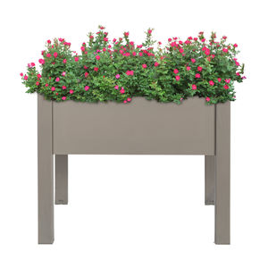 Boîte de plantation de jardin extérieur Lit surélevé <span class=keywords><strong>en</strong></span> <span class=keywords><strong>résine</strong></span> et <span class=keywords><strong>jardinière</strong></span> - Product Image 1