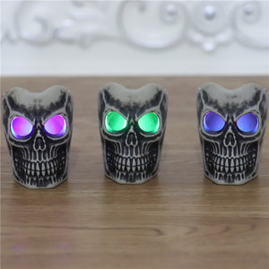 Halloween pumpkin lanterns, <b>bar</b>/KTV decorations, <b>LED</b> electronic <b>light</b>-up candles, skull <b>bar</b> lamps - Product Image 3