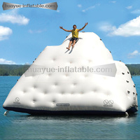 Jouets gonflables pour lac iceberg, nouveau design, escalade gonflable, flotteur, île, sport aquatique
