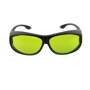 BPメタルフレームフルフレームレーザー安全メガネ、マーキング、切断、彫刻、溶接用、1064NM抗アーク保護 - Product Image 6