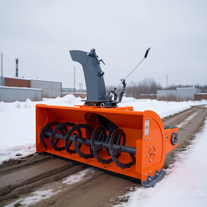 ชุดอุปกรณ์กวาดหิมะแบบ 3 จุดยึด ขนาด 72 นิ้ว พร้อมใบพัดขนาด 24 นิ้ว รางเกลี่ย 360 องศา สำหรับเครื่องยนต์ 25-90 แรงม้า Cat 1 2 ระบบกันสะเทือน TMG-TBS72 - Product Image 2