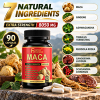 Formule personnalisée Shecome, complément à base de racine de maca, soutient la santé, l'énergie et les performances, capsules de maca à base de plantes, pilules pour l'agrandissement du pénis.