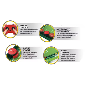 Juguetes Educativos <span class=keywords><strong>de</strong></span> Fútbol con Control Remoto para Fiestas, Juego <span class=keywords><strong>de</strong></span> <span class=keywords><strong>Mesa</strong></span> <span class=keywords><strong>de</strong></span> Fútbol con Control Remoto para Niños y Adultos - Product Image 3