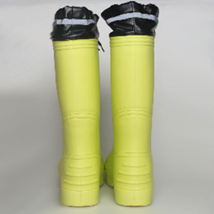 <span class=keywords><strong>Bottes</strong></span> <span class=keywords><strong>de</strong></span> <span class=keywords><strong>chasse</strong></span> et <span class=keywords><strong>de</strong></span> pêche imperméables légères et chaudes d'hiver OEM, hauteur genou, fourrure amovible, col réglable, EVA, pluie, neige, pour hommes - Product Image 4