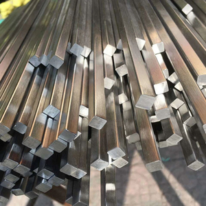 Barra d'Acciaio Quadrata a Basso Tenore di Carbonio Laminata a Caldo Q235 A36 40x40mm 50x50mm 60x60mm per Bulloni di Ancoraggio e Acciaio Strutturale - Product Image 2