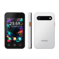 Téléphone mobile UNIWA V4000 avec écran tactile IPS Incell de 3,5 pouces, 4G, SOS, pour personnes âgées et adolescents, batterie amovible de 2100 mAh