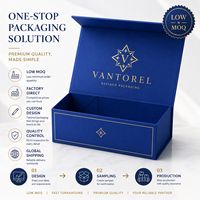 Scatola di Presentazione Magnetica Sostenibile Personalizzata per Vendita al Dettaglio, in Cartone Kraft con Stampa Logo OEM