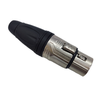 Connecteur XLR mâle 5 broches ROXTONE RX5M-NT, signal audio DMX512, connecteur XLR Cannon 5 broches