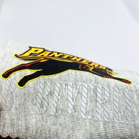 Étiquettes 3D en silicone en relief pour transfert thermique, pour T-shirts