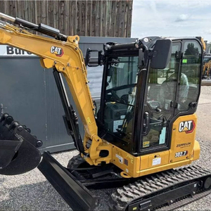 Mini-excavatrice sur chenilles Caterpillar d'occasion CAT 302.7 de 2,7 tonnes, machine de terrassement hydraulique en stock - Product Image 2