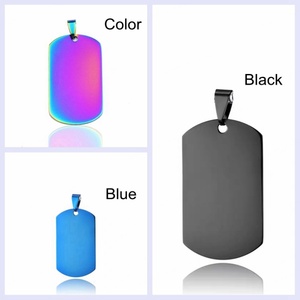 Ewang Modern Angel Theme Dog Tag <b>Pins</b> Wholesale Stainless Steel Laser Carved Words Metal Souvenir Tag with <b>Art</b> Sculpture Style - Product Image 3