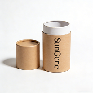 Emballage en papier recyclable pour verres à vin rouge, boîte cylindrique personnalisée avec logo, taille personnalisée, tube rond pour bar, restaurant, emballage cadeau - Product Image 5