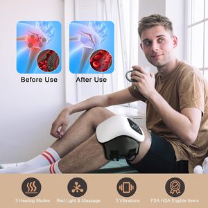 Bantalan pemanas lutut hangat isi ulang, terapi hangat pemijat lutut untuk sirkulasi sendi santai penghilang nyeri - Product Image 3