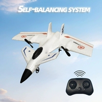 CQZNRC 2.4G Mini avion RC en mousse EPP, Jet F1 Future Fighter pour vol extérieur, portée 120m, presque prêt à voler, 10min de temps de vol