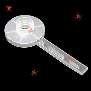 1 Pezzo Nuovo Alimentatore Rotondo per Api, in Plastica <span class=keywords><strong>Bianca</strong></span>, Senza Bottiglia, per l'Abbeveraggio delle Api, Attrezzi per Apicoltura - Product Image 5