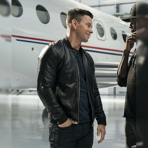 CHAQUETA DE CUERO MARK WAHLBERG INFINITE - Product Image 1