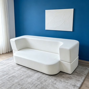 Divano Modulare - Divano Letto Vintage a Compressione Sottovuoto - Nuovo Modello - Per Soggiorno <span class=keywords><strong>e</strong></span> Camera da Letto di Piccole Dimensioni - Relax <span class=keywords><strong>e</strong></span> Pieghevole - Product Image 1