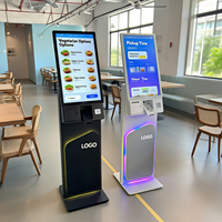 Kiosque alimentaire en libre-service de 27 à 32 pouces avec paiement par code QR, commande en libre-service avec paiement NFC, terminal de paiement NFC pour restaurant