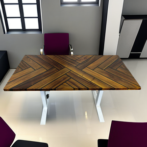 Dessus de table <span class=keywords><strong>en</strong></span> bois massif Dessus de <span class=keywords><strong>bureau</strong></span> debout <span class=keywords><strong>en</strong></span> noyer d'Amérique du Sud Dessus de <span class=keywords><strong>bureau</strong></span> flottants sur mesure Couleur naturelle pour un usage domestique - Product Image 5