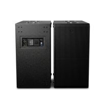 Système audio professionnel 1600W avec caisson de basses double de 18 pouces et haut-parleurs de haute qualité pour scènes intérieures et extérieures