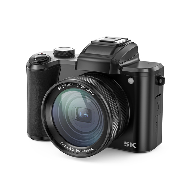 Sonida High Quality Low Price 3.2-Inch Touch Screen 5K Mirrorless Vlogging Camera 5x Optical Zoom CMOS Imaging Sensor