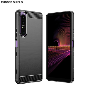 Coque de téléphone portable en TPU, souple et résistant aux chocs, en Fiber de carbone, étui souple pour <span class=keywords><strong>Sony</strong></span> Xperia 1 III IV - Product Image 5