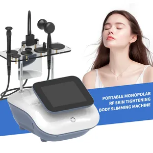 Máquina de radiofrequência monopolar para levantamento de rosto e corpo, aparelho de clareamento e rejuvenescimento da pele, mais novo de 2024