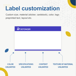 Detonger Tùy Chỉnh Kệ Siêu Thị Giá <span class=keywords><strong>Tag</strong></span> Màu Nhãn Hàng Hóa Cho Cửa Hàng Bán Lẻ Dược Chuỗi Giá Nhãn - Product Image 6