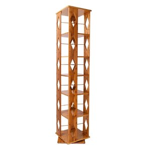 Phong cách hiện đại 5 tier quay vòng book shelf tre thang tủ sách - Product Image 1