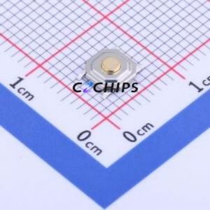 ST-1187-1.6 Tactile Switch SMD-4P,5.2x5.2mm Switch Single Pole Single Throw Round Button Vertical Mount 5.2mm - Product Image 1
