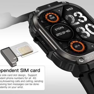 Reloj Inteligente de Tendencia 2025 con Ranura para Tarjeta SIM y Cámara, Smartwatch 5G 4G Android con Play Store, Llamadas y GPS, IP68 - Product Image 2