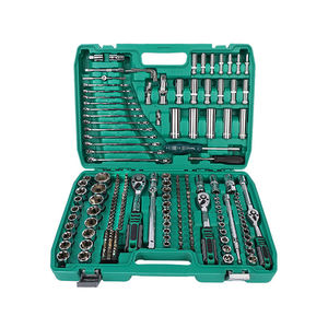 216 pièces boîte à outils de réparation de voiture combinaison mixte trousse à outils douille à main clé à cliquet ensembles d'outils - Product Image 1