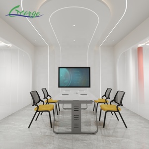 Tavolo da Conferenza Modulare in Metallo di Lusso Moderno Personalizzabile Scrivania per Riunioni per Uso Commerciale in <span class=keywords><strong>Uffici</strong></span>, Scuole e Ospedali - Product Image 2