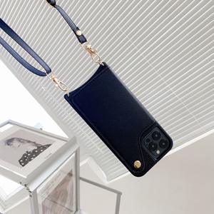 Téléphone portable portefeuille à <span class=keywords><strong>bandoulière</strong></span> avec miroir sac à <span class=keywords><strong>bandoulière</strong></span> étui pour smartphone pour <span class=keywords><strong>iPhone</strong></span> 16 15 14 13 12 11 épaule cou sangle <span class=keywords><strong>bandoulière</strong></span> - Product Image 6