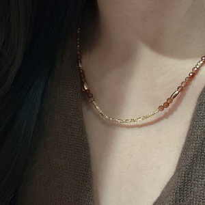 Collar de Plata de Ley S925, Estilo Simple y Básico, Diseño de Nicho, Moda Ligera y Lujosa, Collar Personalizado, Oro al por Mayor - Product Image 2