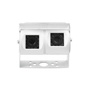 Caméra <span class=keywords><strong>de</strong></span> <span class=keywords><strong>recul</strong></span> double objectif pour <span class=keywords><strong>camping</strong></span>-<span class=keywords><strong>car</strong></span>, grand angle 95-120 degrés, aide au stationnement, blanche - Product Image 2