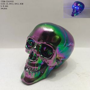 1:1 thực tế <span class=keywords><strong>LED</strong></span> ánh sáng dành cho người lớn đầu người sáng đầu người Mô Hình Halloween trang trí - Product Image 4