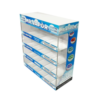 Présentoir de Comptoir en Acrylique pour Sachets de Nicotine Snus Anti-Tabac, Porte-Boîtes Snus pour Magasin de Tabac